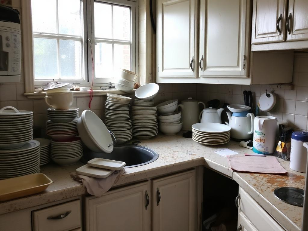 Kitchen Reset — before
